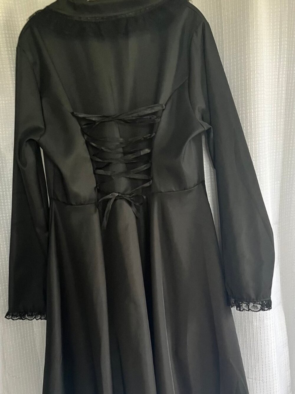 Oratee Black Gothic High-Low Cape Jacket 5X Fits size 20 US 2X